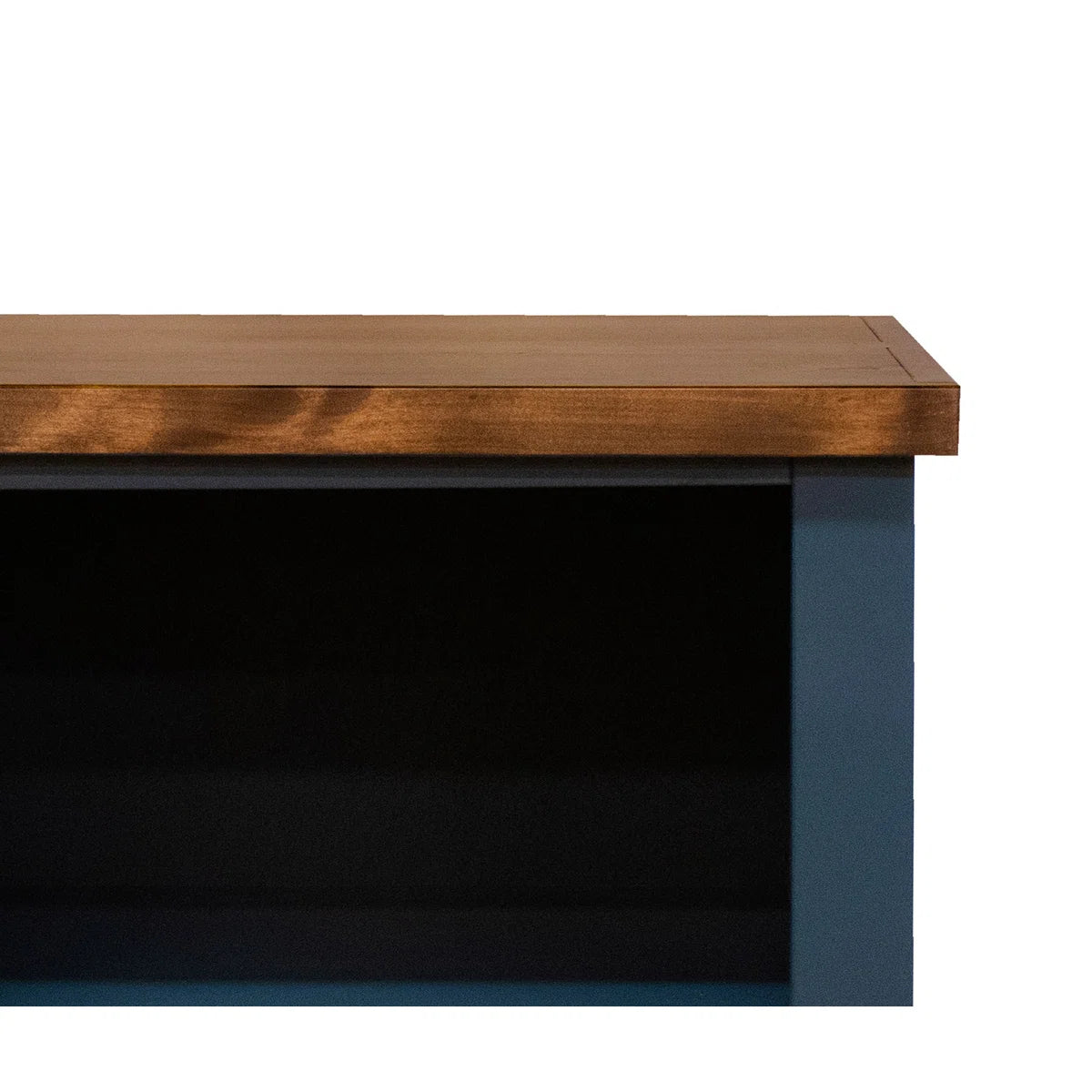 Brixham 72 inch, 5 Shelf Bookcase, No Assembly Required, Two-Tone Finish