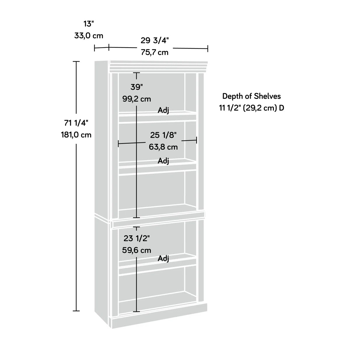 Clintonville Bookcase