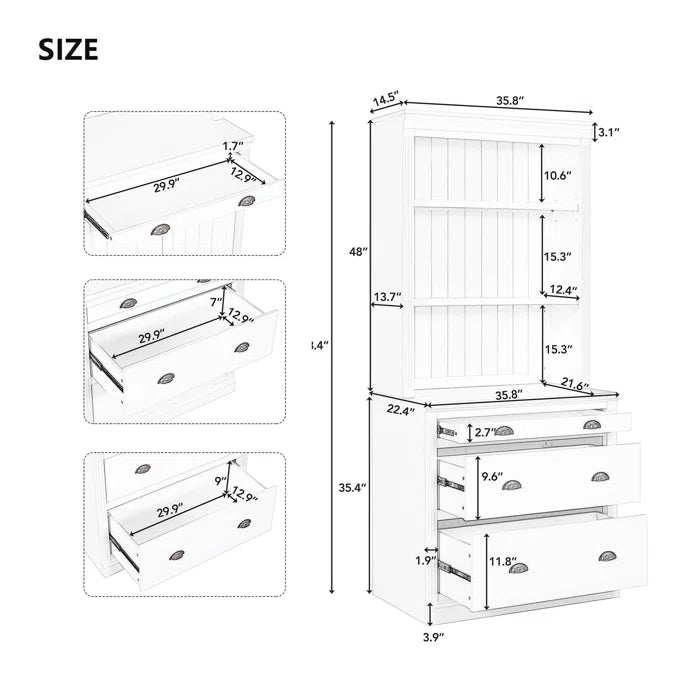 Kallick Storage Bookcase